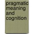 Pragmatic meaning and cognition