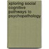 Xploring social cognitive pathways to psychopathology
