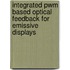 Integrated Pwm Based Optical Feedback For Emissive Displays