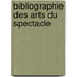 Bibliographie des arts du spectacle