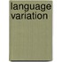 Language variation