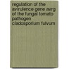 Regulation of the avirulence gene Avrg of the fungal tomato pathogen Cladosporium fulvum by S.S. Snoeijers