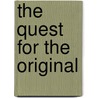 The quest for the original door H. Verougstraete