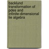 Backlund Transformation Of Pdes And Infinite-dimensional Lie Algebra door S.A. Igonin