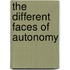 The different faces of autonomy