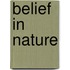 Belief in Nature
