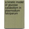 A kinetic model of glucose catabolism in plasmodium falciparum door Gerald Penkler