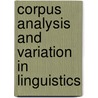 Corpus Analysis and Variation in Linguistics door Y. Kawaguchi
