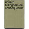 Richard Billingham De consequentiis door S. Weber