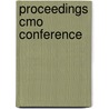 Proceedings Cmo Conference by Centrum Voor Materialenonderzoek (cmo)