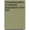 Characterization of artemia populations from iran door N. Agh