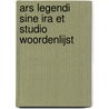 Ars legendi sine ira et studio woordenlijst by Roelandts