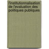 L'institutionnalisation de l'evaluation des politiques publiques door Sam Jacobs