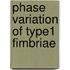 Phase Variation of Type1 Fimbriae