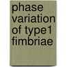 Phase Variation of Type1 Fimbriae door A.M. Adiciptaningrum