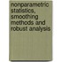 Nonparametric statistics, smoothing methods and robust analysis