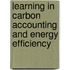Learning in carbon accounting and energy efficiency