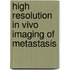 High resolution in vivo imaging of metastasis
