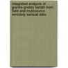 Integrated analysis of granite-Gneiss terrain from field and multisource remotely sensed data by E. Schetselaar