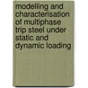 Modelling and characterisation of multiphase trip steel under static and dynamic loading by J. Bouquerel