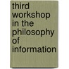 Third workshop in the philosophy of information door Giuseppe Primiero