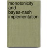 Monotonicity and Bayes-Nash Implementation door S. Wolf