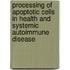 Processing of apoptotic cells in health and systemic autoimmune disease