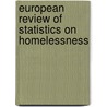 European Review Of Statistics On Homelessness door Bill Edgar