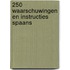 250 waarschuwingen en instructies Spaans