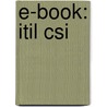 E-book: Itil Csi door Ogc