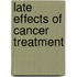 Late effects of cancer treatment