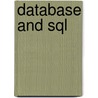 database and sql door M. Wesselink