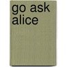 Go ask alice door S.C. de Bruijn