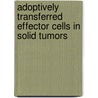 Adoptively transferred effector cells in solid tumors by R. Koelemij
