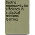 Trading Expressivity for Efficiency in Statistical Relational Learning