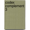 Codex complement 3 by J.M. Duquaine