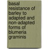 Basal resistance of barley to adapted and non-adapted forms of Blumeria graminis door R. Aghnoum