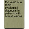The value of a rapid cytological diagnosis in patients with breast lesions door C.C.A.P. Wauters