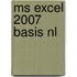 MS Excel 2007 Basis NL