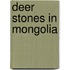 Deer stones in Mongolia
