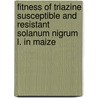 Fitness of triazine susceptible and resistant Solanum nigrum L. in maize by E. Kremer