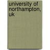 University Of Northampton, Uk by Y. Feng