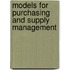 Models for Purchasing and Supply Management