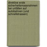 Direktive erste Sicherheitsmassnahmen bei Unfällen auf Autobahnen (und Schnellstrassen) door Rijkswaterstaat