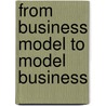 From business model to model business by T.J.O. Pehrson