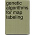Genetic algorithms for map labeling