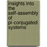 Insights into the self-assembly of pi-conjugated systems