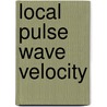 Local pulse wave velocity door E. Hermeling