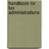 Handbook for Tax Administrations