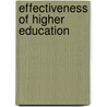 Effectiveness of higher education door M. ruinsma